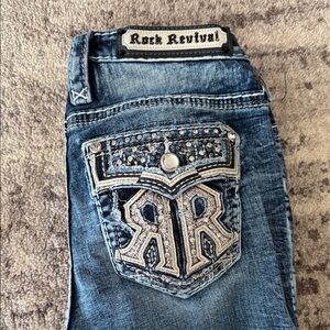 Rock Revival Women's Light Blue Boot Cut Jeans